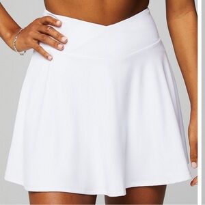 Fabletics White Tennis Skirt. Brand New With Tags